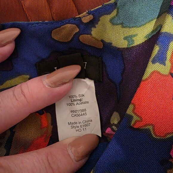 J. Crew Jules Silk Dress Sz 0 - Picture 7 of 8